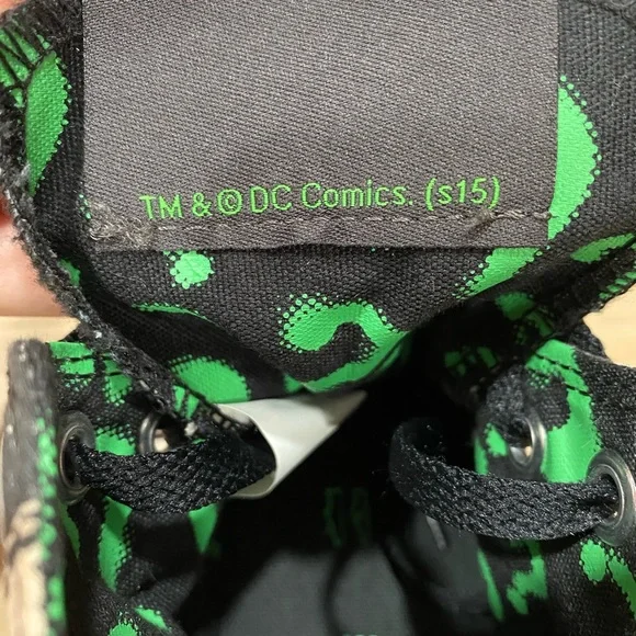 Converse Chuck Taylor ‘The Riddler’ DC Comics Batman High Top Sneakers 6.5/8.5